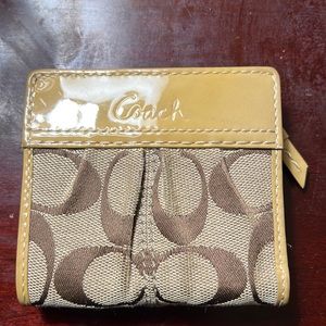 Cute small wallet by Coach
